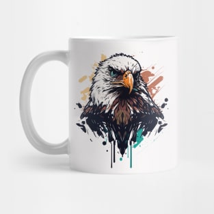 Graffiti Paint Eagle Bird Creative Mug